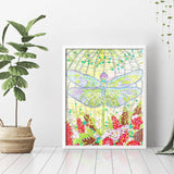 Colorful Dragonfly Diamond Painting - 3