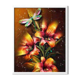 Dragonfly And Lilies Diamond Painting - 2