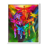 Rainbow Dragonfly Diamond Painting - 2