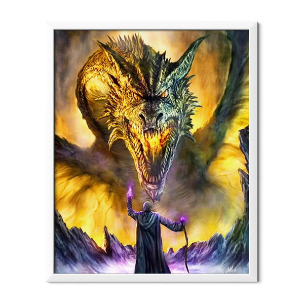 Angry Dragon Diamond Painting - 1