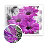 Diamond Painting Purple flowers