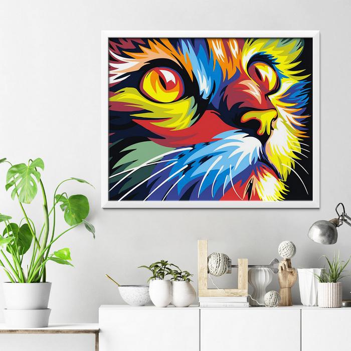 Colorful Cat Diamond Painting - 3