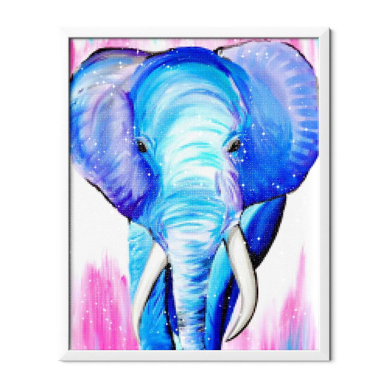 Blue Elephant Diamond Painting - 2