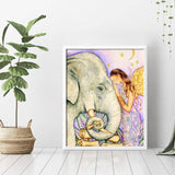 Elephant And Fairy Diamond Painting - 3