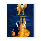 Elephant Baby Dreaming Big Diamond Painting - 1