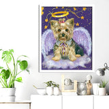 Angelic Dog Diamond Painting - 3