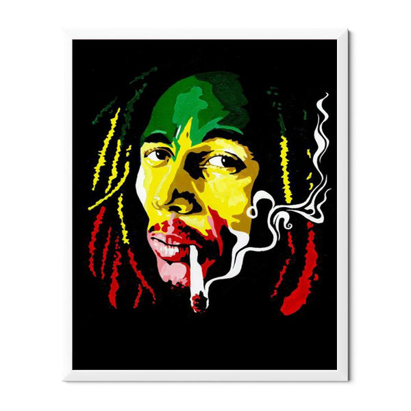 Bob Marley Colored Diamond Painting - 2