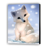 Cute White Fox