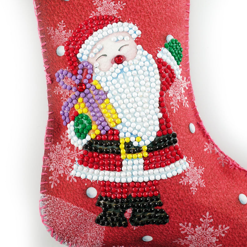 Diamond sock "Merry Christmas" #1