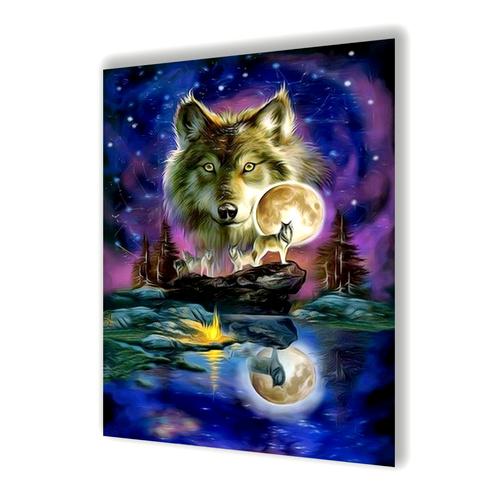 Moonlight Wolf Diamond Painting - 1