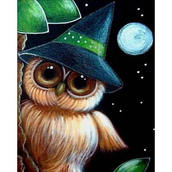 Owl Wearing Hat