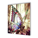 Stained Glass Butterfly Diamond Painting - 1