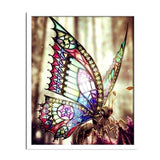 Stained Glass Butterfly Diamond Painting - 2