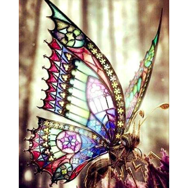 Stained Glass Butterfly