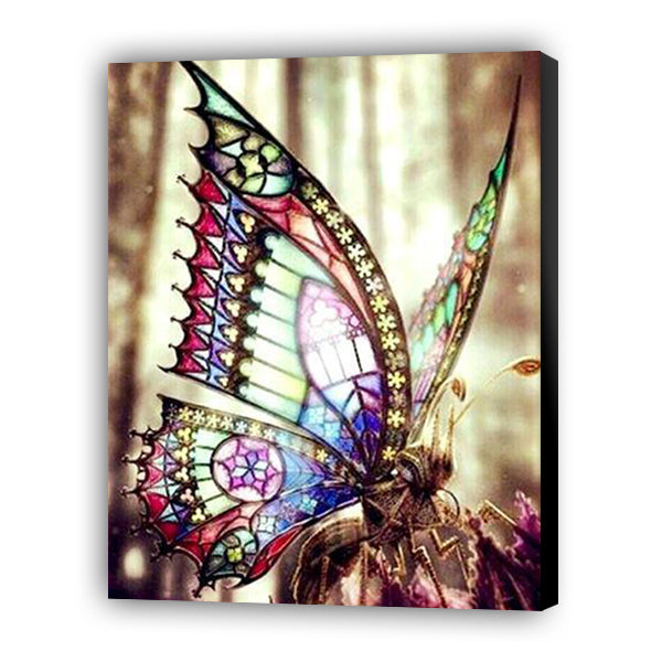 Stained Glass Butterfly