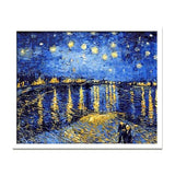 Starry Night Over the Rhone Van Gogh Diamond Painting - 2