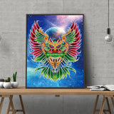 Diamond Painting Glowing owl