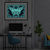 Diamond Painting Glowing butterfly